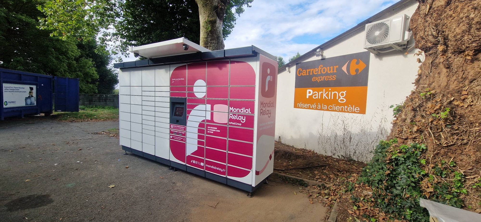 Locker 24/7 Carrefour Express 56000 Vannes, 10 10 Avenue du Président Wilson, 56000 Vannes