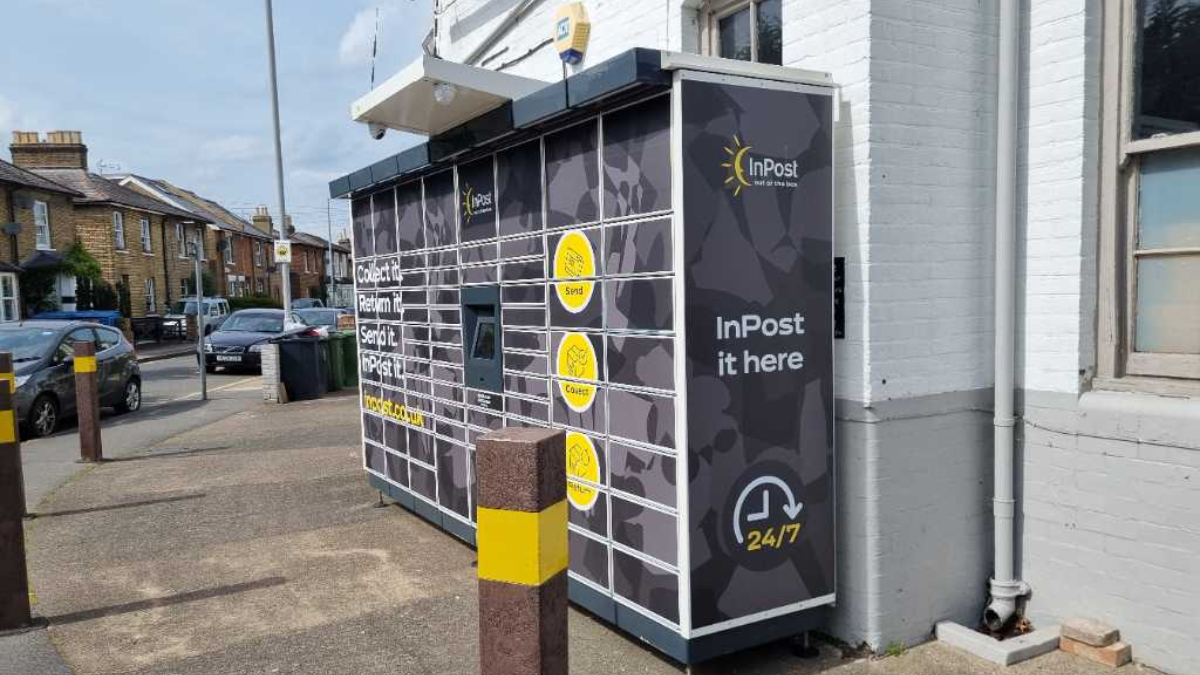 Zdjęcie paczkomatu od InPost: InPost UKLON00084