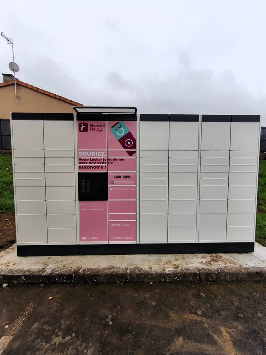 Locker 24/7 Aldi Saint Jean de Thouars, 45 45 Route de Parthenay, 79100 Saint-Jean-de-Thouars