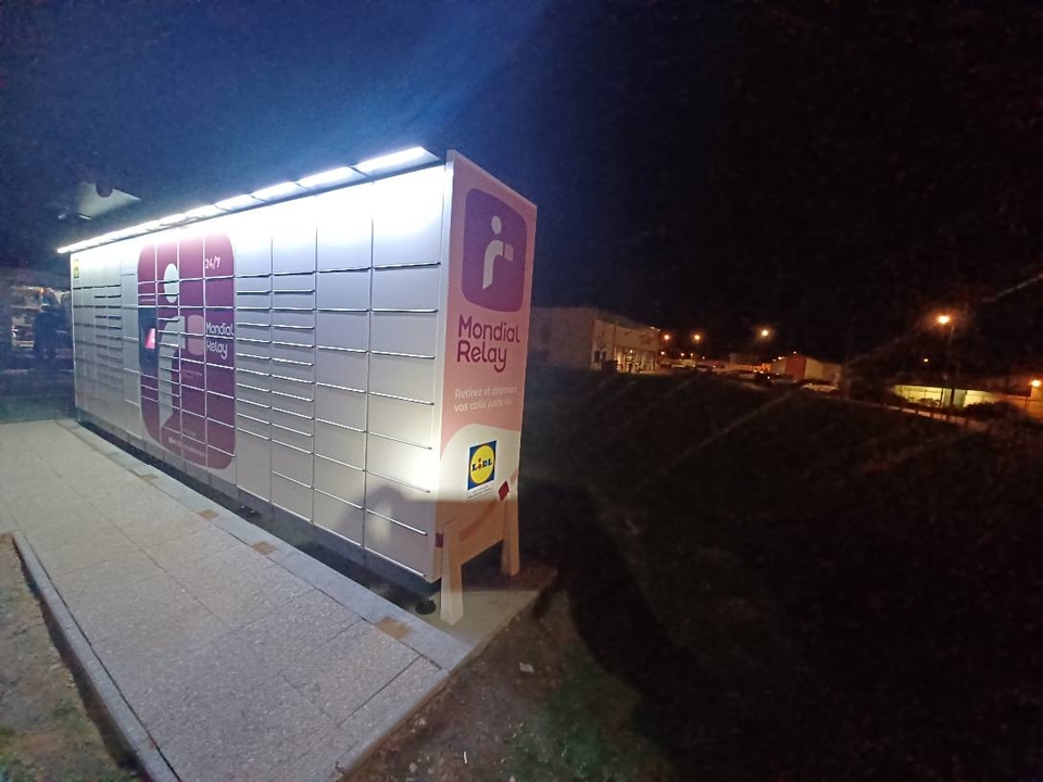 Locker 24/7 Lidl Epernay, Rue Jean Valentin, 51200 Épernay