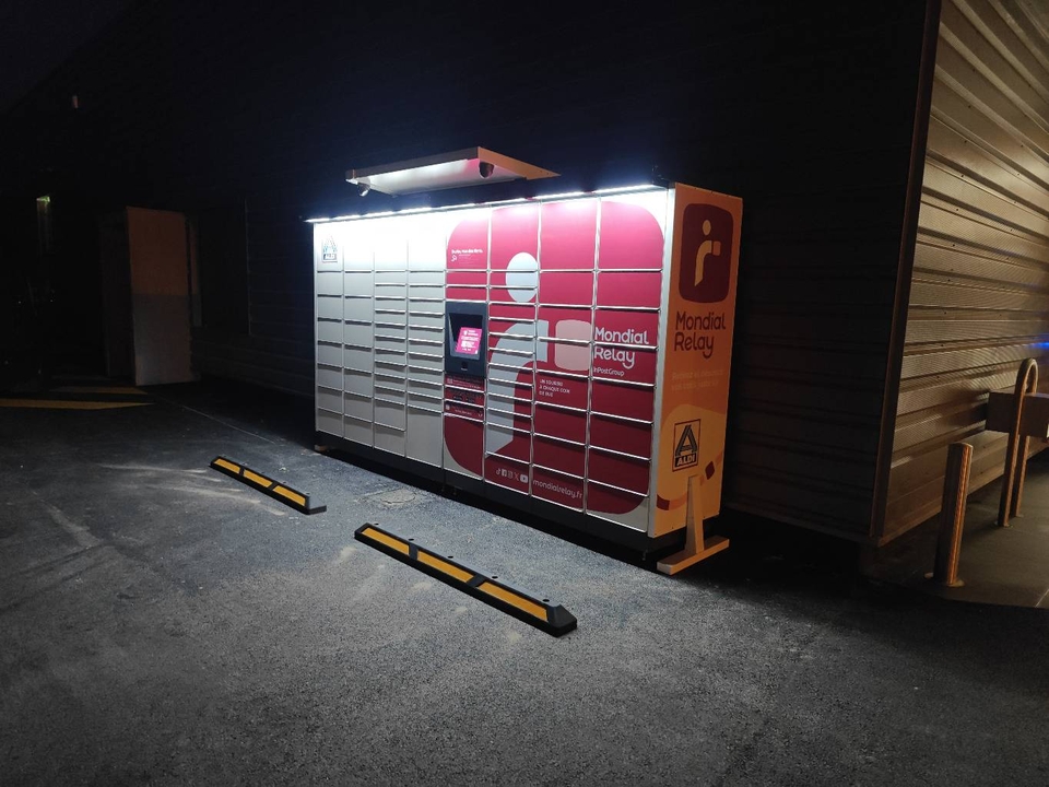 Locker Aldi 24/7, 431 431 Rue de la République, 07430 Davézieux