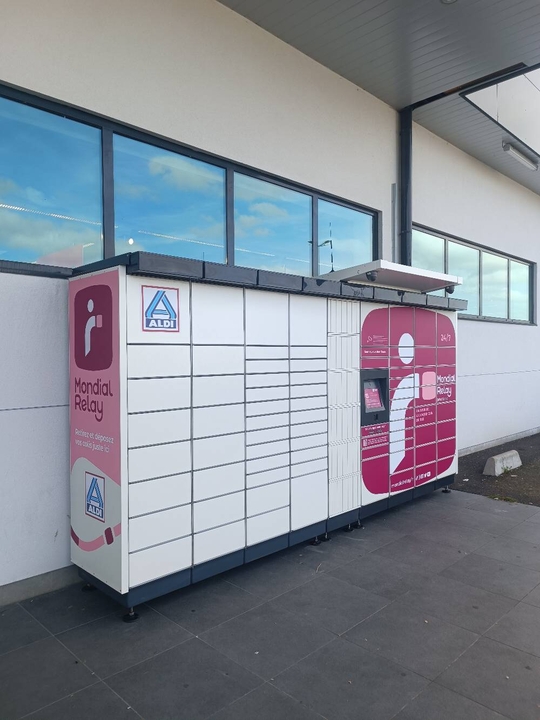 Locker 24/7 Aldi 76360 Barentin, 101 48 Boulevard de Normandie, 76360 Barentin