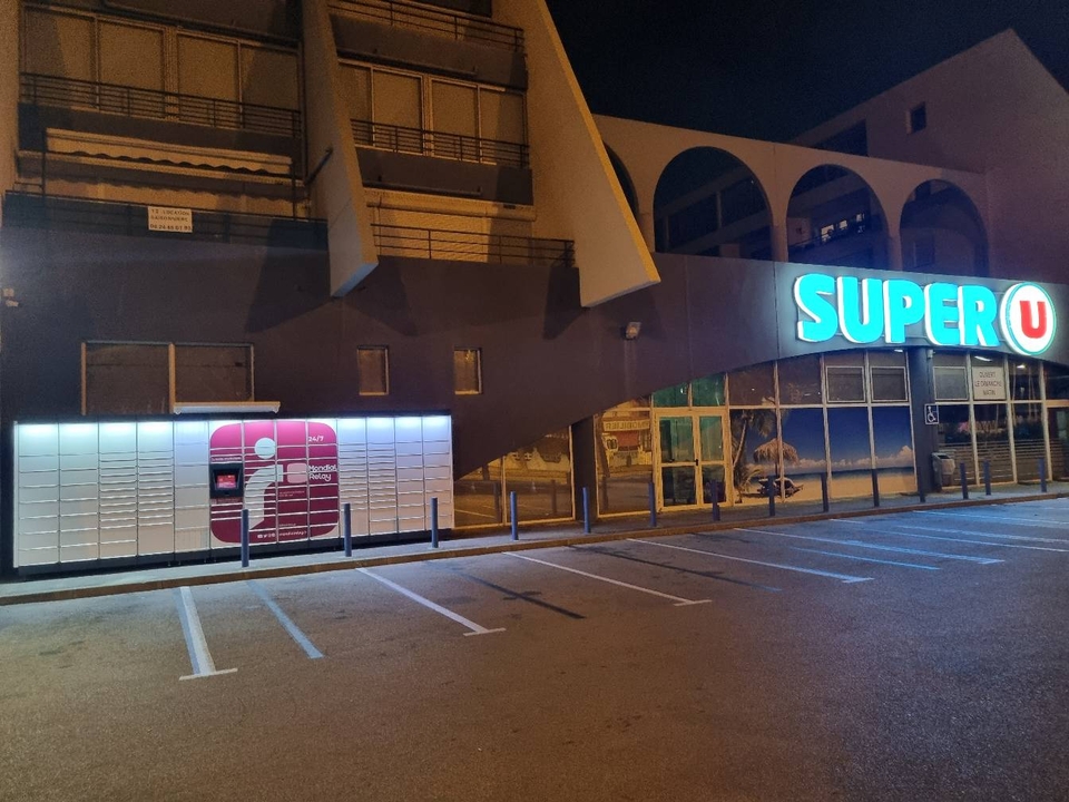 Locker 24/7 Super U le Barcares, Boulevard du 14 Juillet, 66420 Le Barcarès
