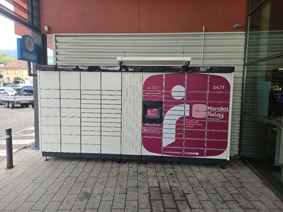 Locker 24/7 Super U 68500 Guebwiller, 10 10 Rue Théodore Deck, 68500 Guebwiller