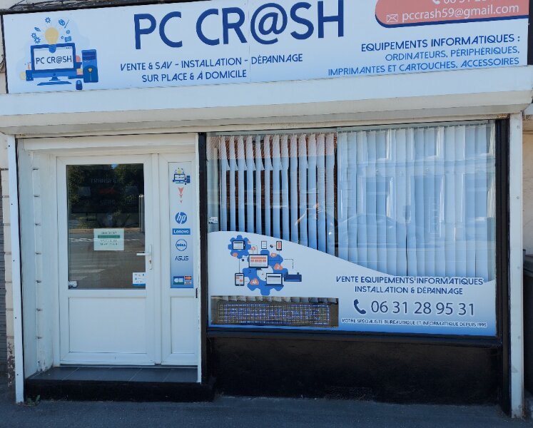 Pc Crash Louvroil, 154 Route d'Avesnes, 59720 Louvroil