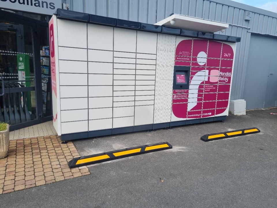 Locker 24/7 Carrefour Soullans, 5 5 Place de Ledesma, 85300 Soullans