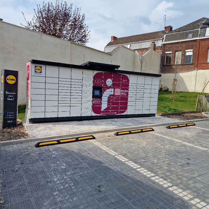 Locker 24/7 Lidl Barbusse 5977, 72 6 Rue Emile Drue, 59770 Marly