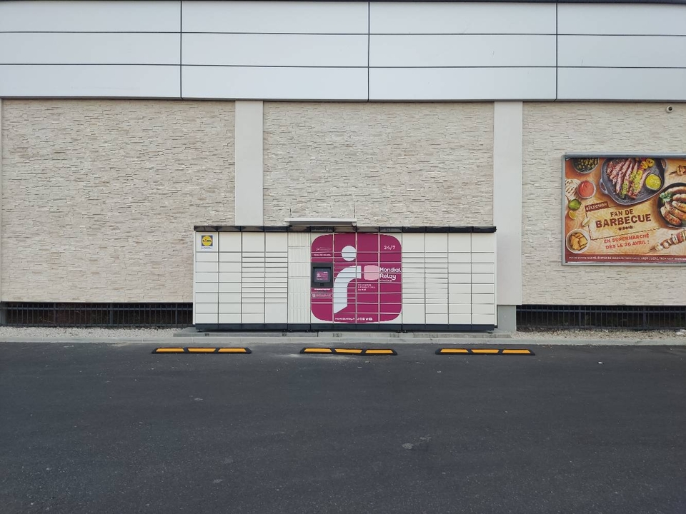 Locker 24/7 Lidl Montpellier 30540 Milhaud, 1100 Route de Montpellier, 30540 Milhaud