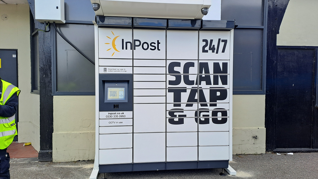 Foto del casillero de InPost: InPost UK00193684