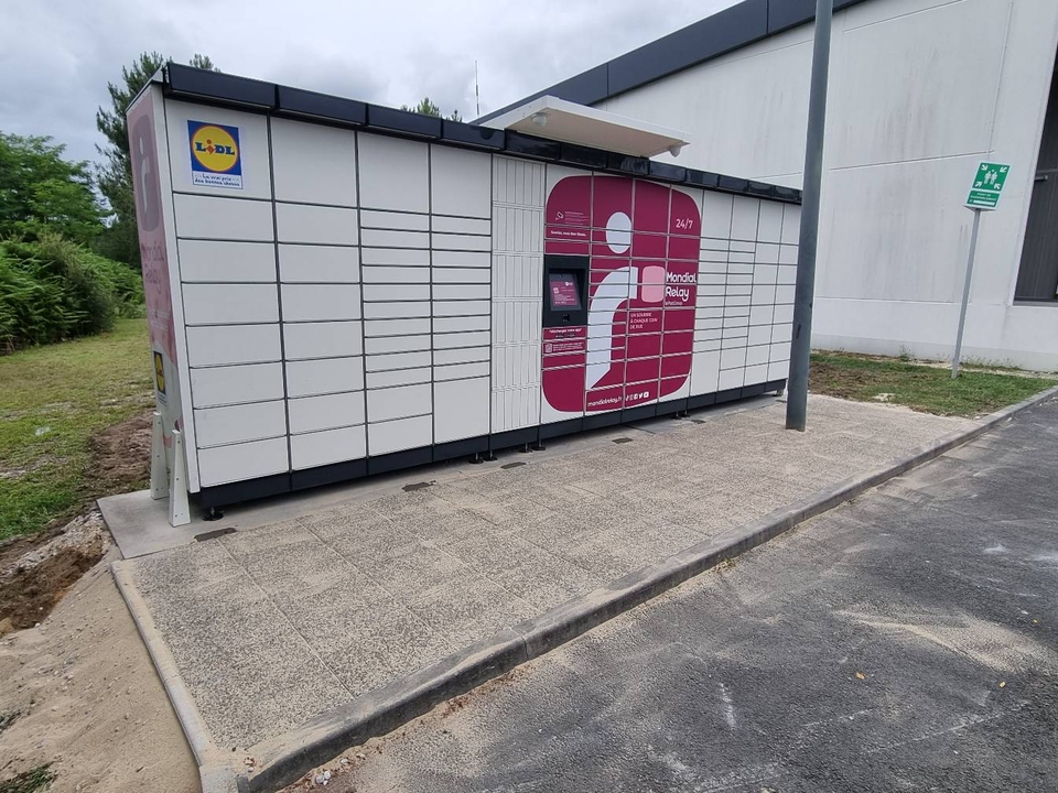 Locker 24/7 Lidl Ares, 57 T Route de Bordeaux, 33740 Arès