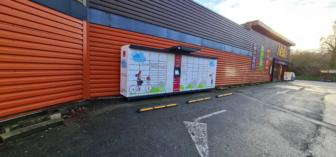 Locker 24/7 Netto Morlaix, 84 Rue de Brest, 29600 Morlaix