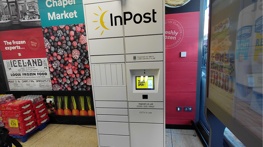 Foto del casillero de InPost: InPost UK00219065