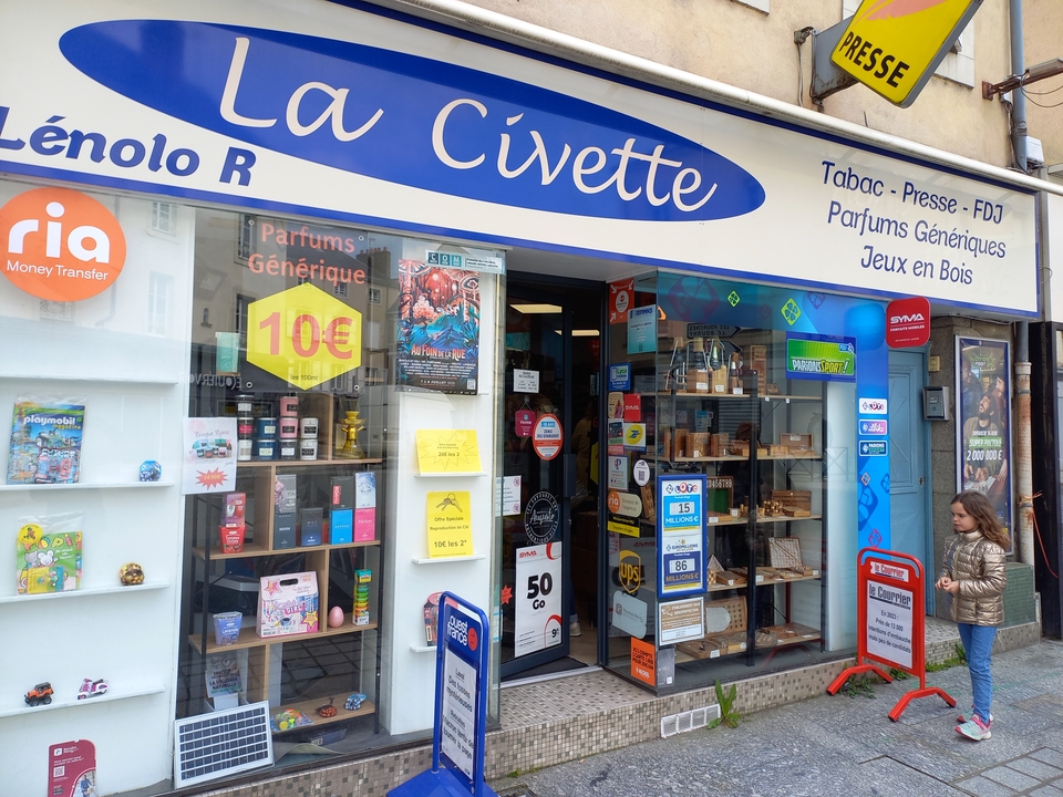 La Civette Lénolo R, 53 Rue du Général de Gaulle, 53000 Laval