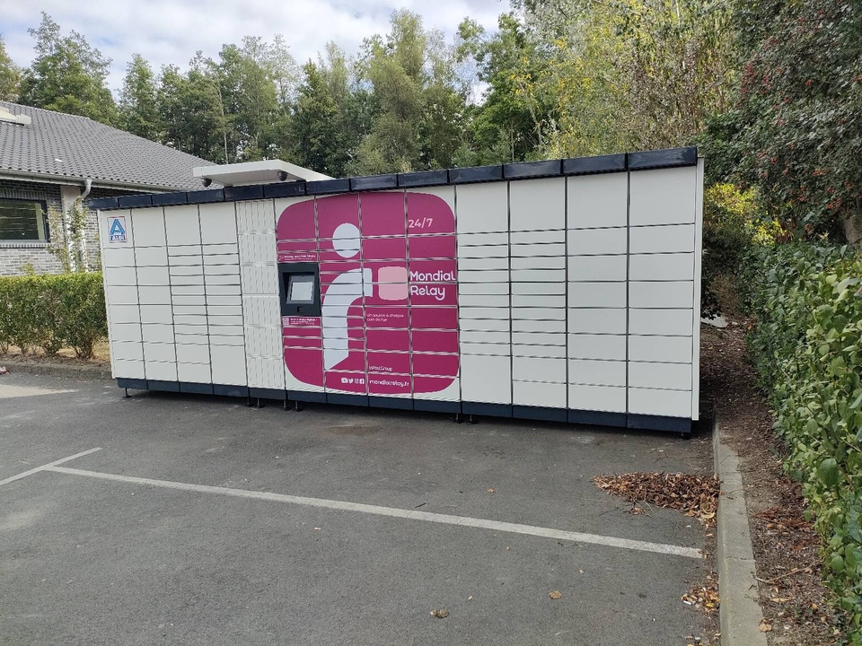 Locker 24/7 Aldi 59920 Quievre, 4 4 Rue des Hauts Bois, 59920 Quiévrechain