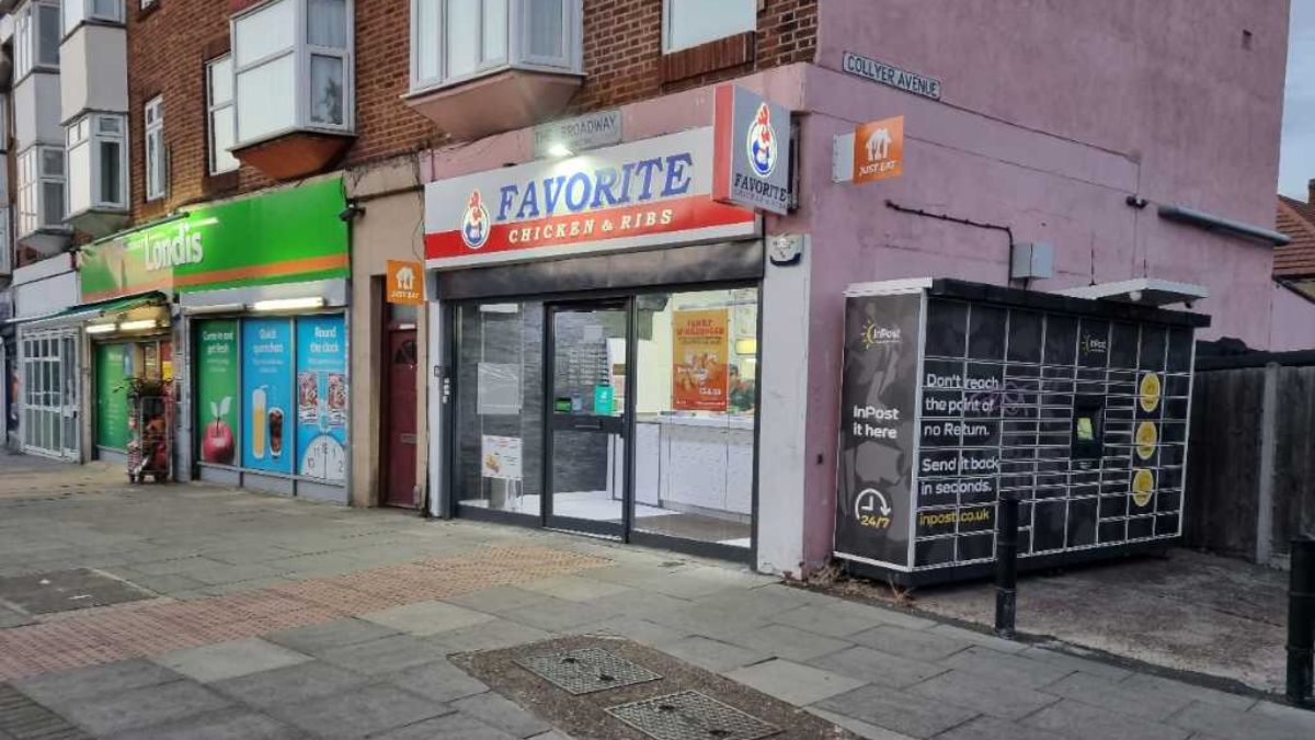 Zdjęcie paczkomatu od InPost: InPost UK00013875