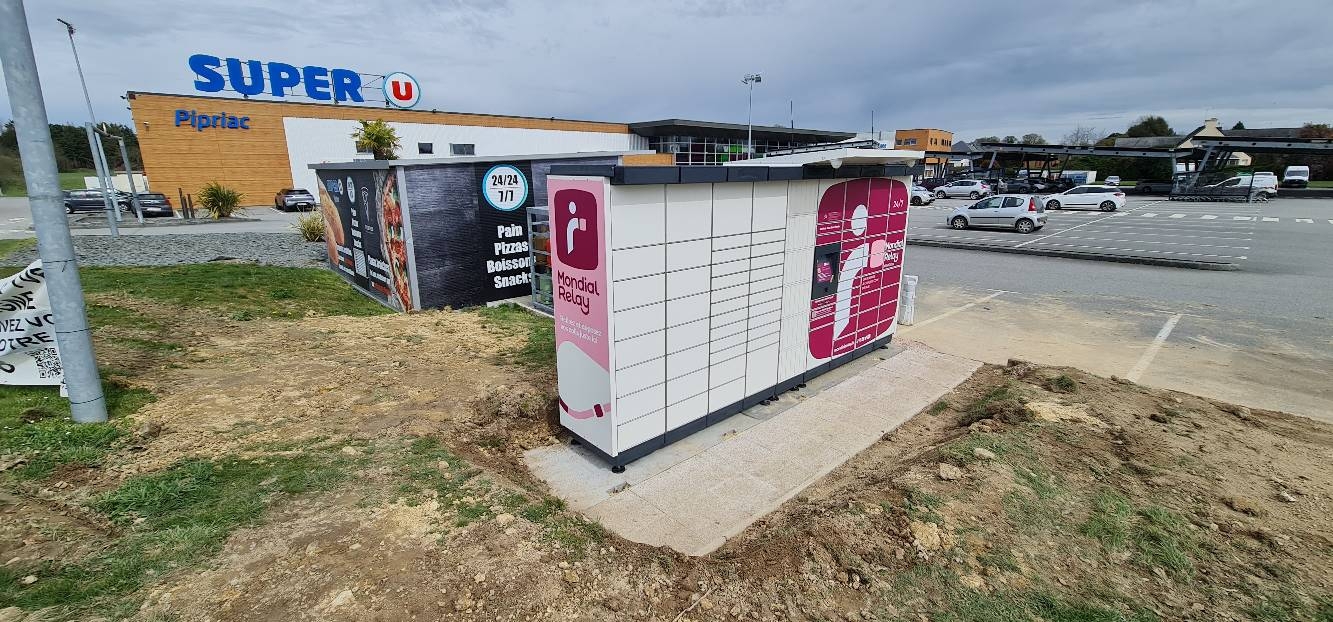 Locker 24/7 Super U 35550 Pipriac, 47 47 Rue de l'Avenir, 35550 Pipriac
