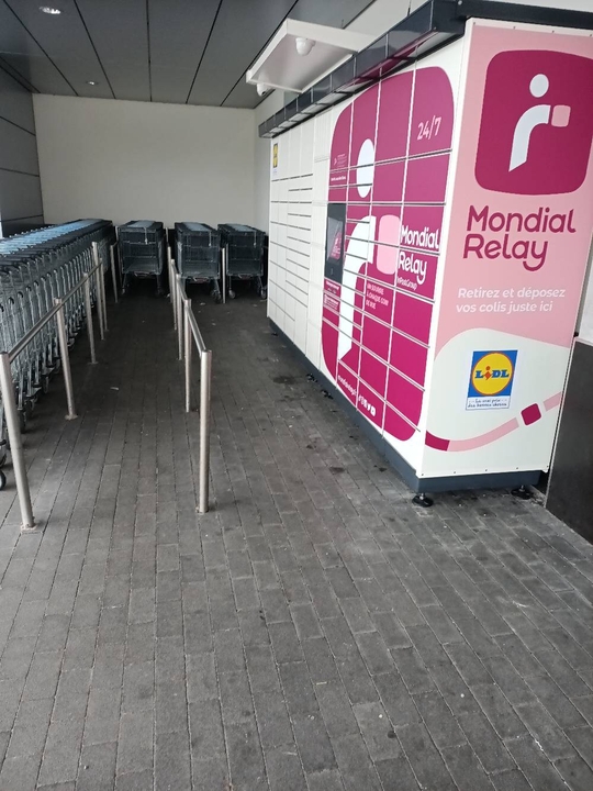 Locker 24/7 Lidl Saujon, 1746 N150, 17600 Saujon