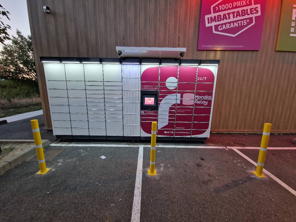 Locker 24/7 Netto Belleville, 260 260 Rue du Parc Saint-Jean, 69220 Belleville-en-Beaujolais