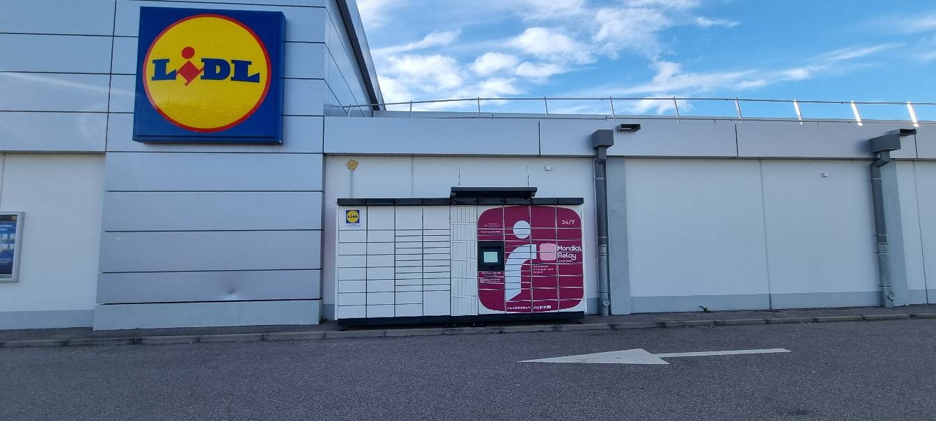 Locker 24/7 Lidl 54300 Moncel Les Luneville, 2 2 Rue Hélène Boucher, 54300 Moncel-lès-Lunéville
