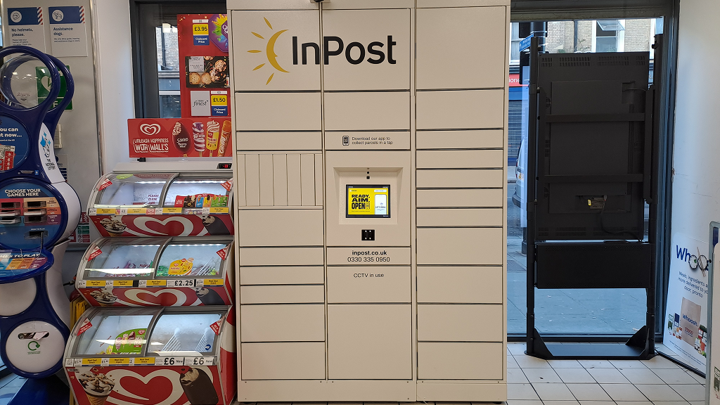 Zdjęcie paczkomatu od InPost: InPost UK00193350