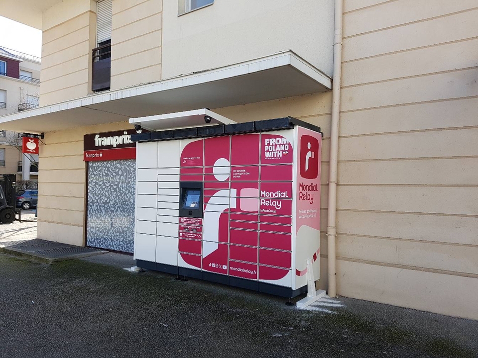 Locker 24/7 Franprix, 14 14 Rue de la Senette, 78955 Carrières-sous-Poissy