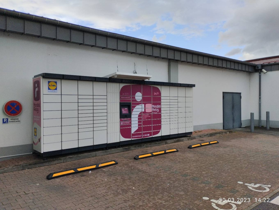 Locker Lidl Pierre 54270 Essey Les Nancy, 75 75 Rue du Pont de Pierre, 54270 Essey-lès-Nancy