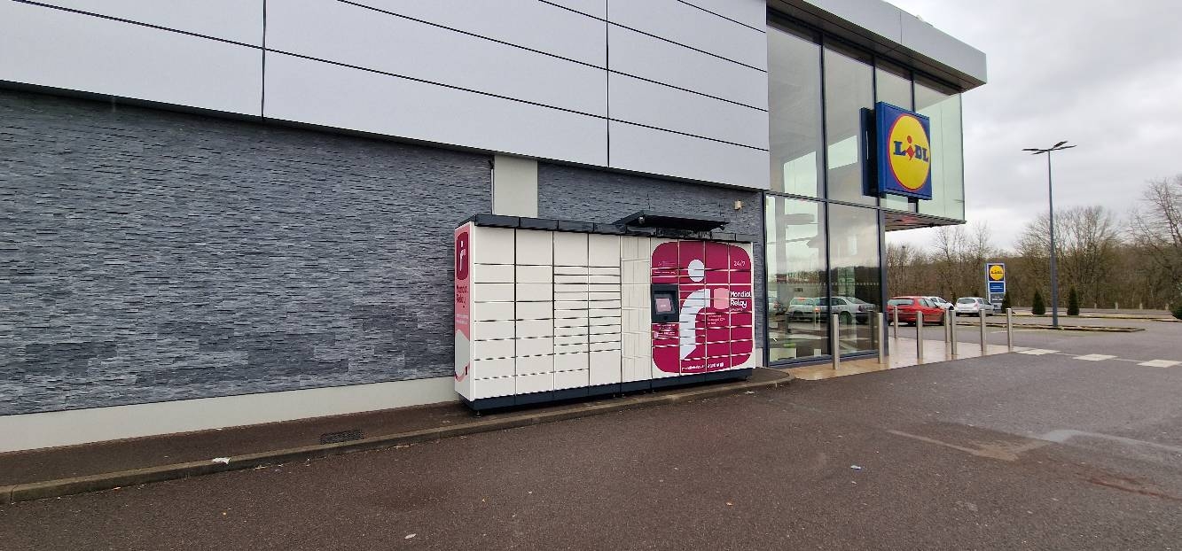 Locker 24/7 Lidl Corbenay, 12 9 Avenue Jacques Parisot, 70320 Corbenay