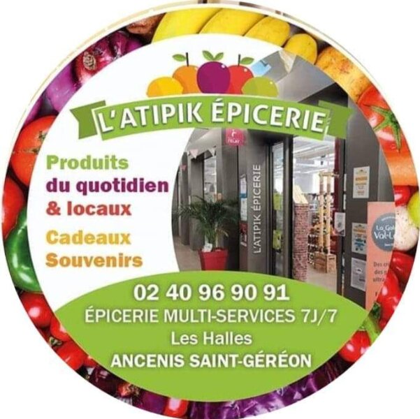 L Atipik Epicerie, 20 Place Alsace Lorraine, 44150 Ancenis