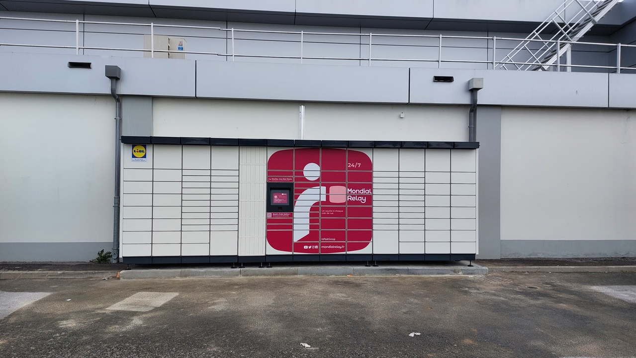 Locker 24/7 Lidl Rte de Chauny, 25 Route de Chauny, 02700 Condren