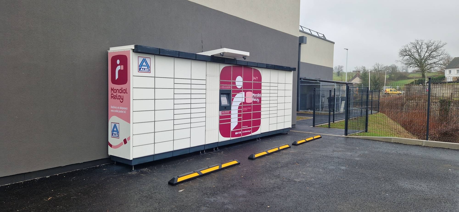Locker 24/7 Aldi 71800 La Clayette, 19 Route des Forges, 71800 Baudemont