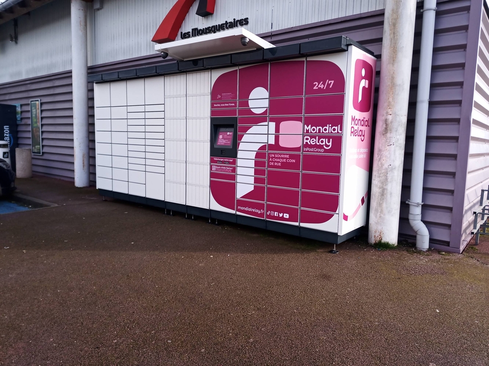 Locker 24/7 Intermarche Toucy, 1145 Pres de la Cour, 89130 Toucy