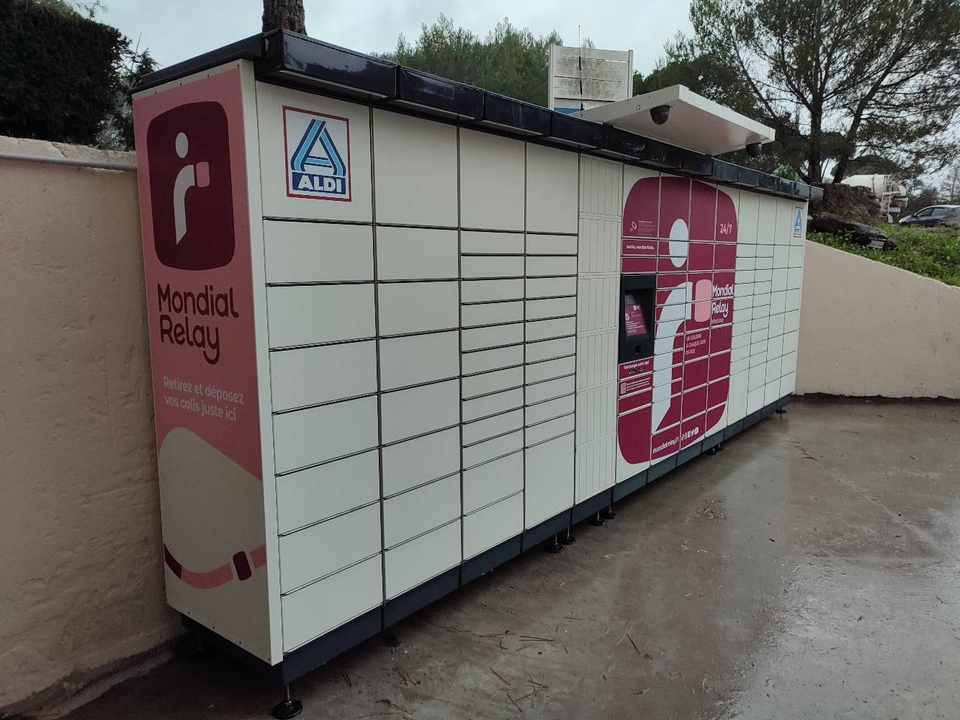 Locker 24/7 Aldi Vallauris, 3030 3030 Chemin de Saint-Bernard, 06220 Vallauris