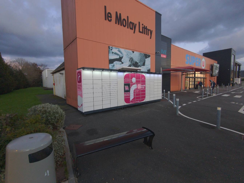 Locker 24/7 Super U 14330 Le Molay-Littry, 4 Rue de la Moignerie, 14330 Le Molay-Littry