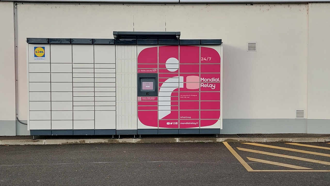 Locker 24/7 Lidl Rue Pierre et Marie Curie, 22 Rue Pierre et Marie Curie, 45140 Ingré