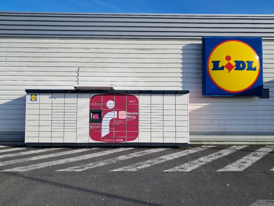 Locker 24/7 Lidl les Sorinieres, 28 28 Rue des Écoles, 44840 Les Sorinières
