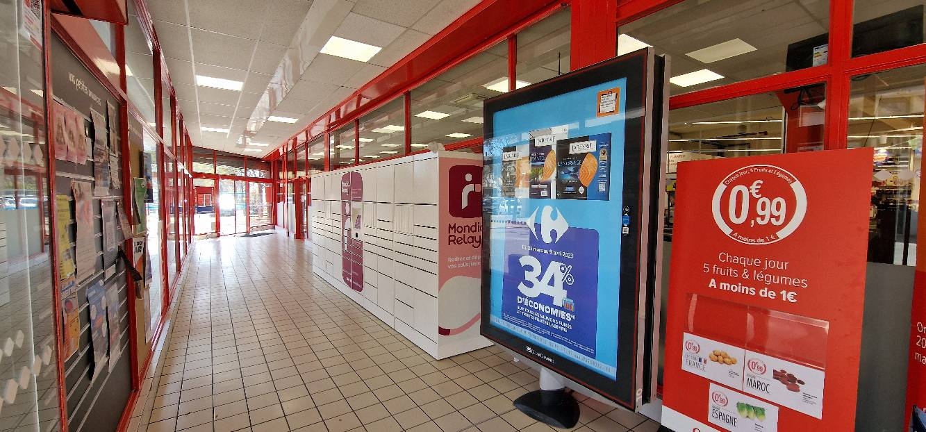 Locker Carrefour Market St Fons, 2 44 Rue Charles Plasse, 69190 Saint-Fons