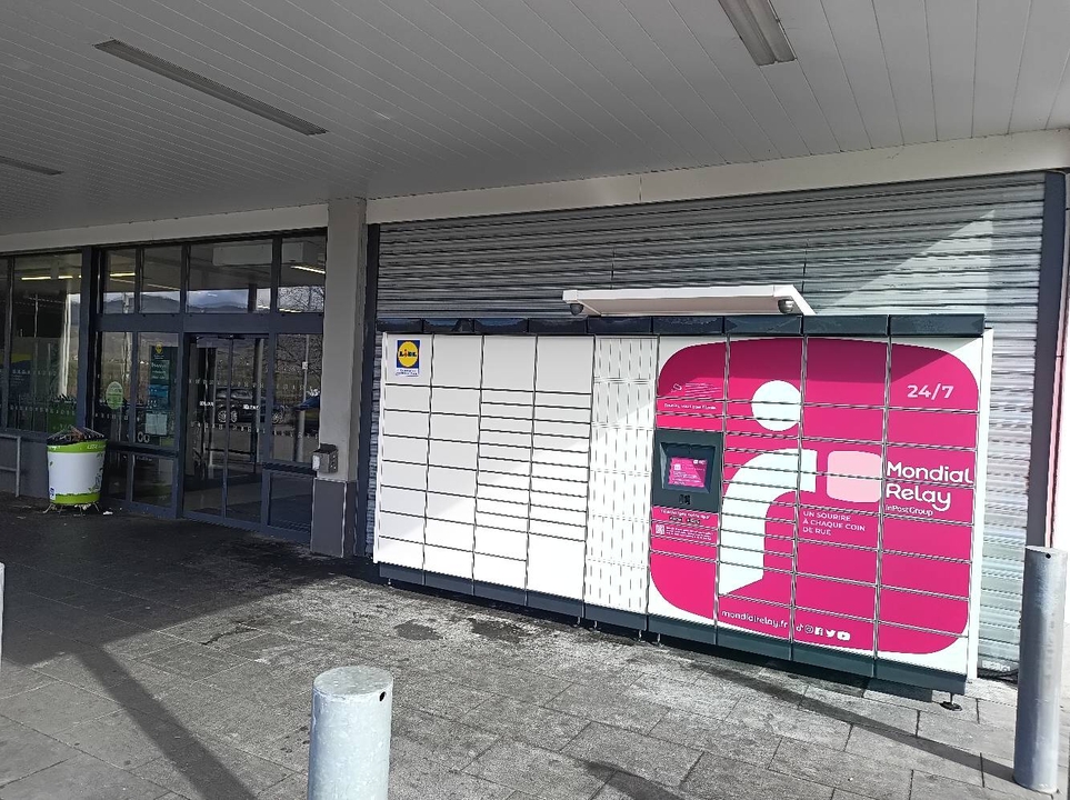 Locker 24/7 Lidl Colmar Gare 68000 Colmar, 102 Route de Rouffach, 68000 Colmar