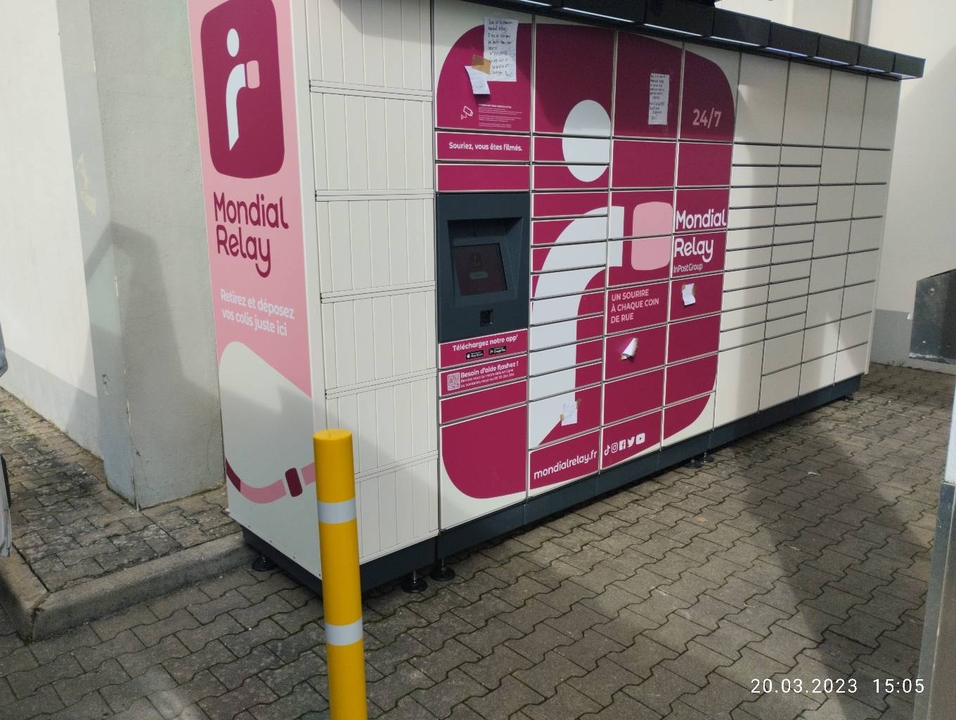 Locker 24/7 Lidl St Pierre, 18 Rue du Clos Saint-Jean, 77140 Saint-Pierre-lès-Nemours