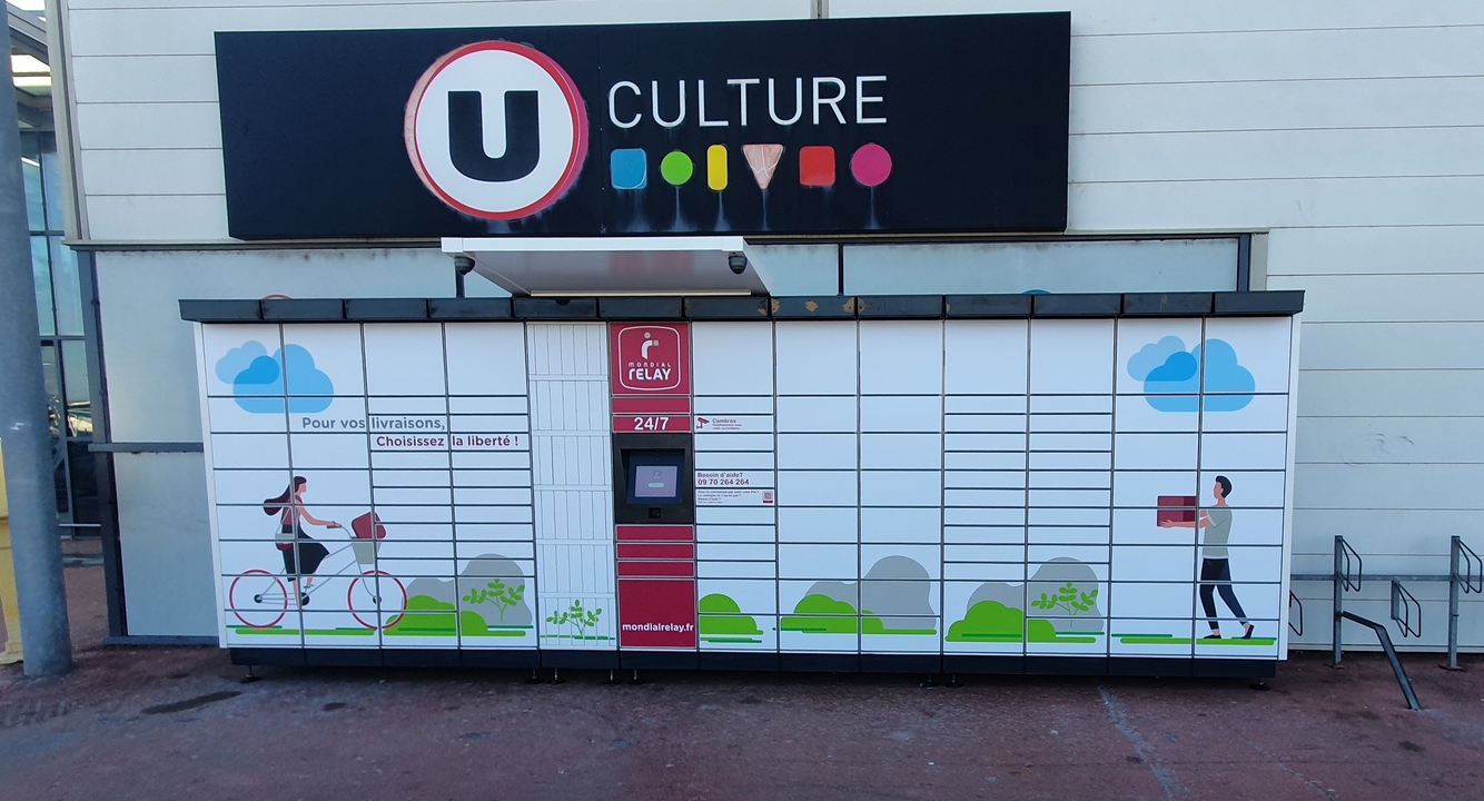 Locker 24/7 Super U Port la Nouvelle, Avenue du Général de Gaulle, 11210 Port-la-Nouvelle