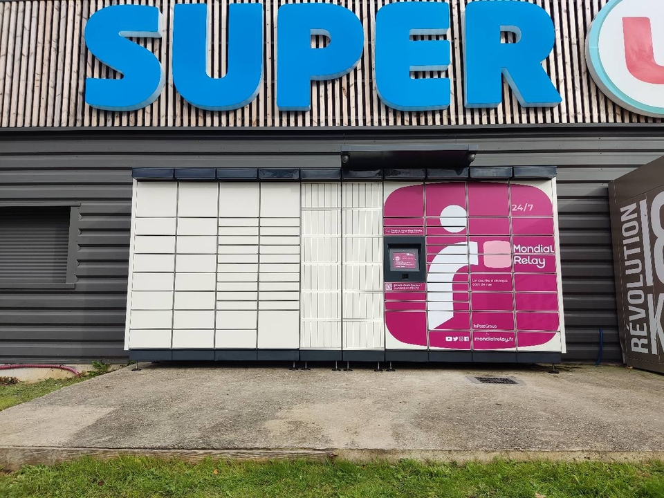 Locker 24/7 Super U 76240 Bons, 17 Rue Etienne Achavanne, 76240 Bonsecours