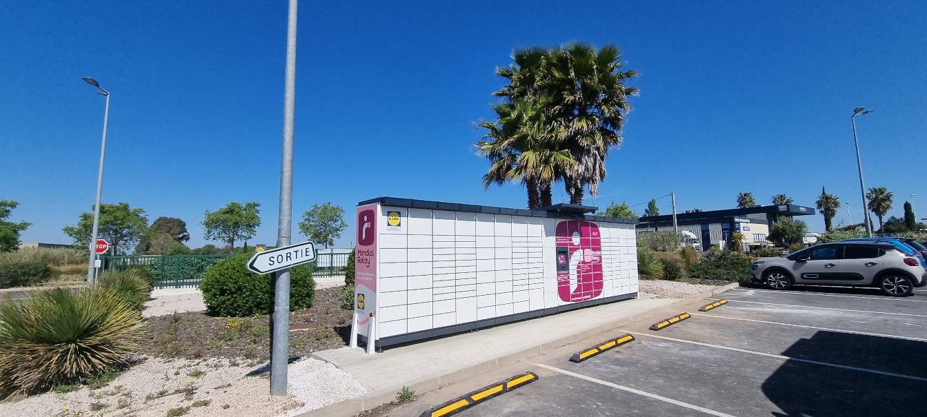 Locker 24/7 Lidl 34300 Agde, 6 Rue de l ' Adonis, 34300 Agde