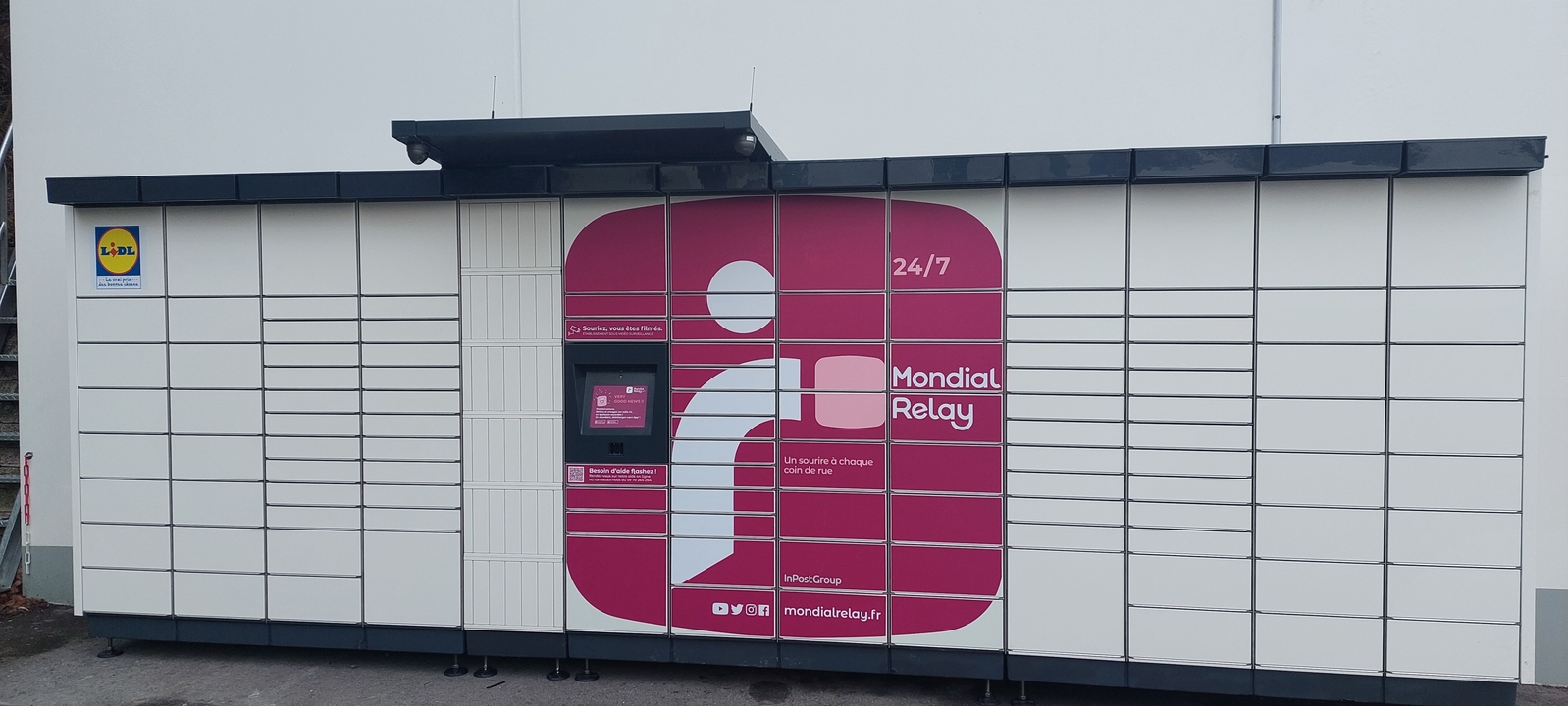 Locker 24/7 Lidl Maxeville, 33/45 33 Avenue de Metz, 54320 Maxéville