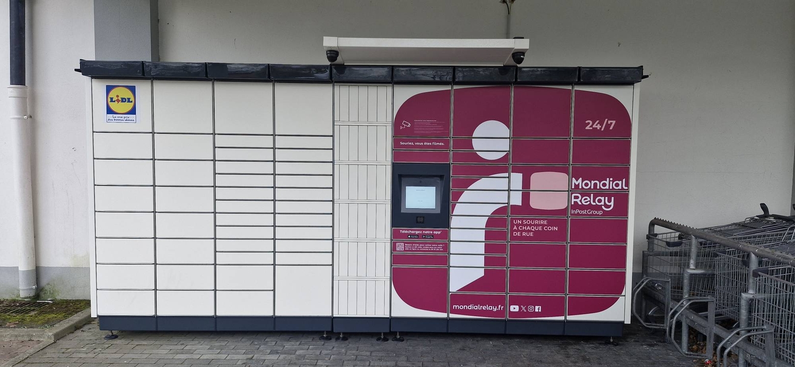 Locker 24/7 Lidl Rue du Château 56330 Pluvigner, 11 Rue Abbé le Maréchal, 56330 Pluvigner