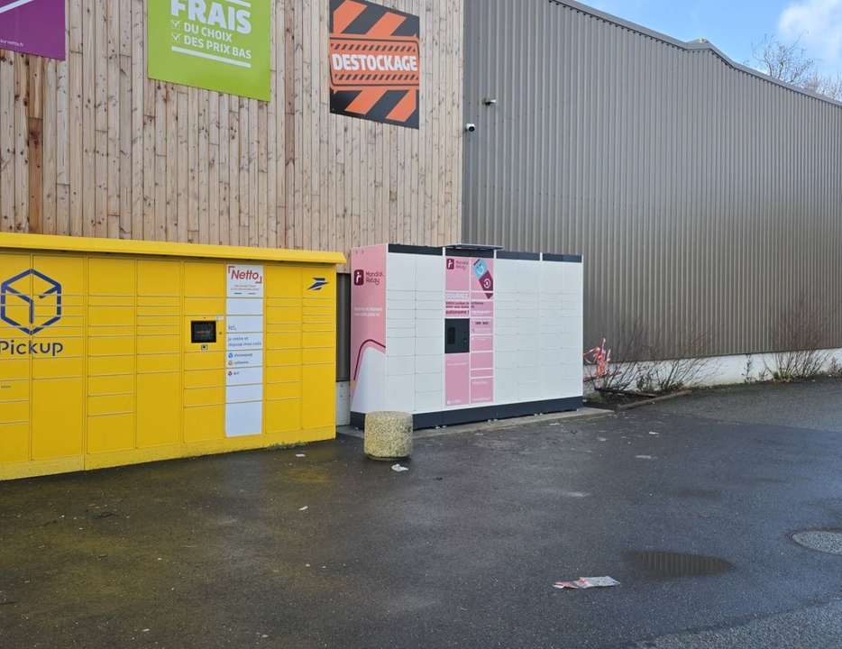 Locker 24/7 Netto, 3 3 Rue Châteaubriand, 22200 Guingamp
