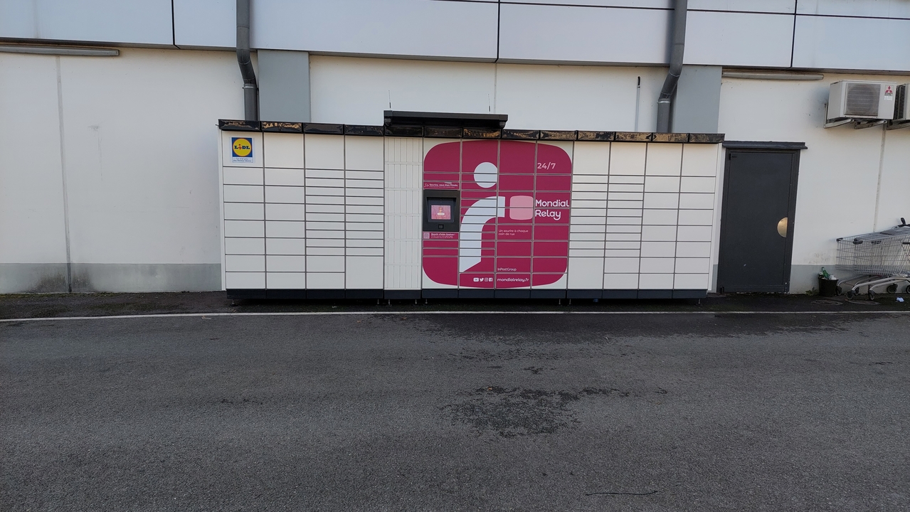 Locker 24/7 Lidl Trignac, 31 31 Rue Surcouf, 44570 Trignac