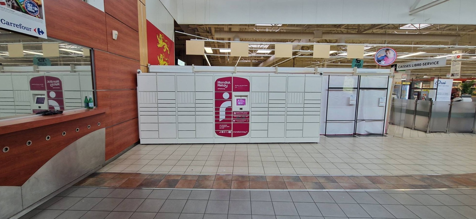 Locker Carrefour Hypermarché St Martin 50300 Avranches, Parc de la Baie, 50300 Avranches