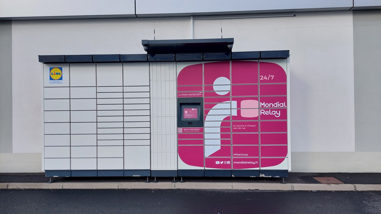 Locker 24/7 Lidl le Cendre, Route de Clermont, 63670 Le Cendre