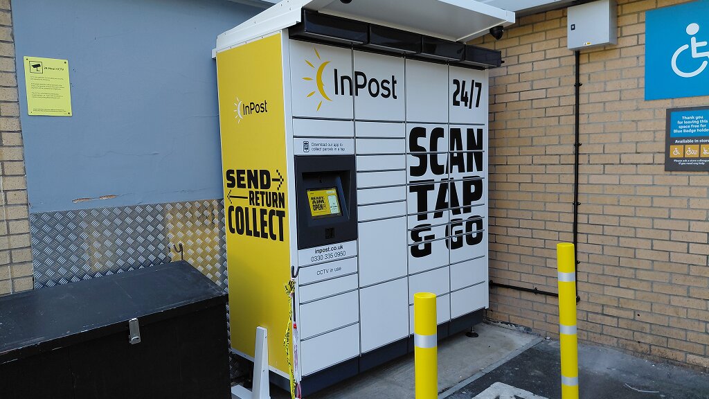 Zdjęcie paczkomatu od InPost: InPost UK00013761