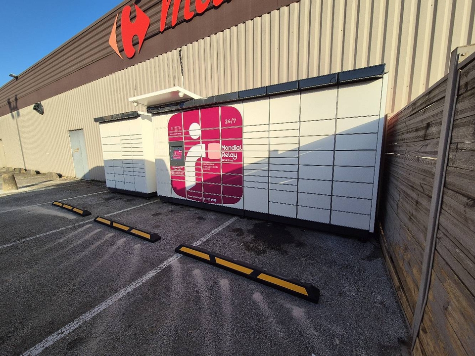 Locker 24/7 Carrefour Market Saint-Privat-des-Vieux, 16 10g Vieille Route de Salindres, 30340 Saint-Privat-des-Vieux
