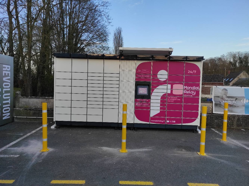 Locker 24/7 Carrefour Market 02250 Marle, 8 Rue de la Chapelle Saint-Nicolas, 02250 Marle